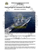 Kapal perang Iran memasuki Laut Merah (03/01/2024-Sinar Harian)