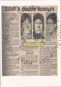 IzziahS Double Honours (26/3/1989-New Straits Times)