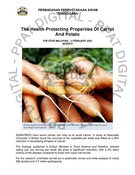The Health-Protecting Properties Of Carrot And Potato (2 Feb 2024-The Star)