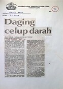 Daging Celup Darah (07/11/2004 - Metro Ahad)