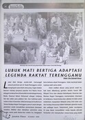 Artikel Lubuk Mati Bertiga Adaptasi Legenda Rakyat Terengganu