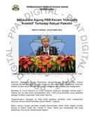 Setiausaha Agung PBB Kecam Hukuman Kolektif Terhadap Rakyat Palestin (18/10/2023-Berita Harian)