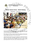 Hindari Ajaran Sesat - Mufti Pahang (07/04/2024- Harian Metro)