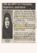 STPM: Raja Ariffin Ucap Syabas Kepada Pelajar Kusza, Izziah Suryani (29/3/1989-Utusan Malaysia)