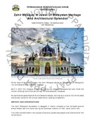 Zahir Mosque, A Jewel Of Malaysian Heritage And... (10/03/2024-New Straits Times)