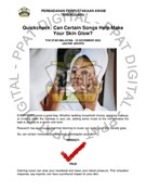 Quickcheck:Can Certain Songs Help Make Your Skin Glow?(10 November 2023-The Star Malaysia)