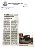 Jeti Khusus Demi Keselamatan Pelancong (07/04/2010 - Sinar Harian)