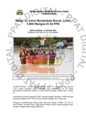 Banjir Di Johor Bertambah Buruk, Lebih 7,000 Mangsa Di 52 PPS (8/1/2024 - Berita Harian)