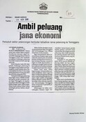 Ambil Peluang Jana Ekonomi (24/11/2016 - Sinar Harian)