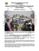 Malaysia Tuntut Akauntabiliti Atas Pencabulan Israel di Gaza (24/01/2024-Sinar Harian)