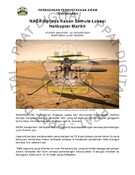 NASA Berjaya Kesan Semula Lokasi Helikopter Marikh (22/01/2024-Utusan Malaysia)