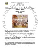 Malaysian Architect On How To Frame Vistas In Your Home (13 July 2023- The Star)