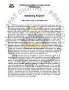 Mastering English (9 September 2023- New Straits Times)