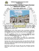Bentang Semula RUU 355 Demi Tingkat Martabat Mahkamah Syariah (21/01/2023-Berita Harian)