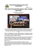 TSG Rekrut Lima Pelumba Baharu, Idam Rampas Juara Asia (15/1/2026-Berita Harian)