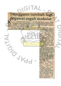 Terengganu Tambah Lagi Pegawai Cegah Maksiat (10/1/1980 - Utusan Malaysia)