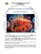 7 Jenis Virus Hepatitis Perlu Ambil Tahu (16/06/2023-Berita Harian)