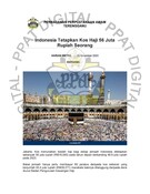 Indonesia Tetapkan Kos Haji 56 Juta Rupiah seorang (28/11/2023 - Harian Metro)
