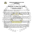 Remember To Wash Your Hands (17 Dec 2023- The Star)