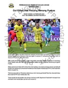 Gol Faisal Ada Peluang Menang Puskas (29/02/2024-Sinar Harian)