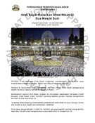 Arab Saudi Benarkan Akad Nikah Di Dua Masjid Suci (30/01/2024-Utusan Malaysia)