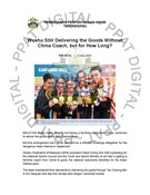 Wushu Still Delivering the Goods Without China Coach, but for How Long (14/05/2023 - The STAR)