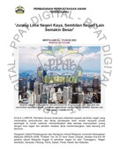 Jurang Lima Negeri Kaya, Sembilan Negeri Lain Semakin Besar (20/08/2023-Berita Harian)