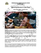 Reviving Borneo’s Lost Arts (7 Jan 2024-New Straits Times)