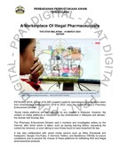 A Marketplace Of Illegal Pharmaceuticals (10 Mar 2024-The Star)