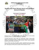 Negara Islam Perlu Bersatu Henti Jenayah Rejim Zionis Di Palestin (18/10/2023-Berita Harian)