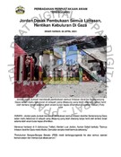 Jordan Desak Pembukaan Semua Lintasan, Hentikan ... (06/04/2024-Sinar Harian)