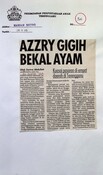Azzry Gigih Bekal Ayam (14/11/2003 - Harian Metro)