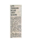 LUTH Terengganu Keluar Zakat RM110,000 (23/2/1981 - Berita Harian)