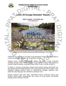 Lebih 30 Sungai Semakin Nazak (09/10/2023-Berita Harian)