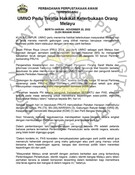 UMNO Perlu Terima Hakikat Keterbukaan Orang Melayu (20/11/2022-Berita Harian)