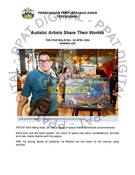 Autistic Artists Share Their Worlds (24 April 2024-The Star)