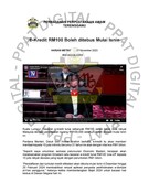 E-Kredit RM100 Boleh ditebus Mulai Isnin (30/11/2023 - Harian Metro)