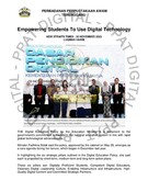 Empowering Students To Use Digital Technology (30 Nov 2023-New Straits Times)