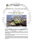 INTERACTIVE, Coral reefs under threat (17/05/2023 - The STAR)