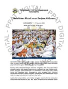 Melahirkan Modal Insan Berjiwa Al-Quran (14/11/2023 - Harian Metro)
