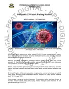 Penyakit X Wabak Paling Kronik (04/10/2023-Berita Harian)