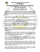 Strategi Penjenamaan Parti, Janji Manifesto Pancing Pengundi (01/11/2022-Berita Harian)
