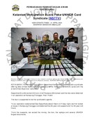 Kelantan Immigration Busts Fake UNHCR Card Syndicate [NSTTV] (21/04/2024-New Straits Times)