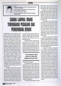 Artikel : Zaman Lampau - Orang Terengganu Pedagang dan Pengembara Berani