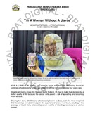 Im A Woman Without A Uterus (11 Feb 2024-New Straits Times)
