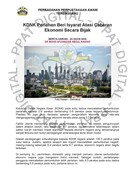 KDNK Perlahan Beri Isyarat Atasi Cabaran Ekonomi Secara Bijak (22/08/2023-Berita Harian)