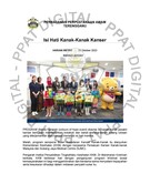 Isi Hati Kanak-Kanak Kanser (23/10/2023 - Harian Metro)