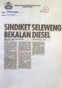 Sindiket Seleweng Bekalan Diesel (07/02/2004 - Harian Metro)