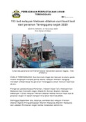 113 Bot Nelayan Vietnam Ditahan Curi Hasil Laut Dari Perairan...(21/11/2025-Berita Harian)