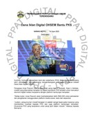 Dana Iklan Digital OHSEM Bantu PKS (14/08/2023 - Harian Metro)